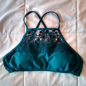 Teal Bikini Top